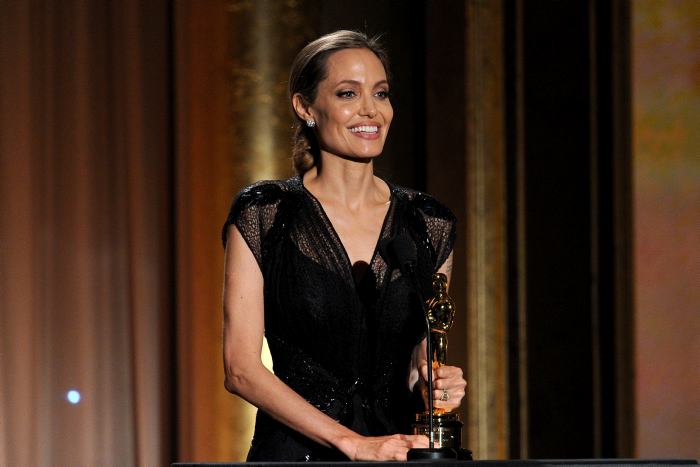 Angelina Jolie en la gala de Premiaciones